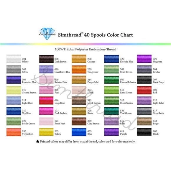 [Anti-Tangle] Embroidery Thread Kit with Organizer Box, All-in-one 40 Colors - Picture 5 of 6